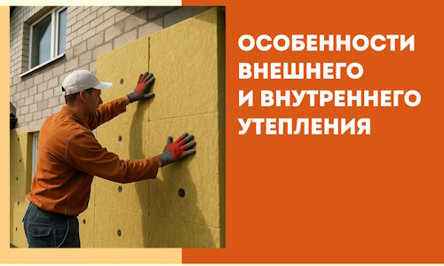 Какие особенности внешнего и внутреннего утепления в Воскресенске