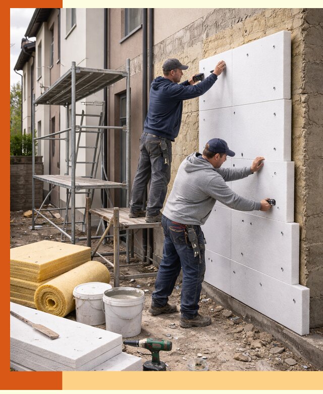 Утепление таунхауса с гарантией комфорта в Воскресенске