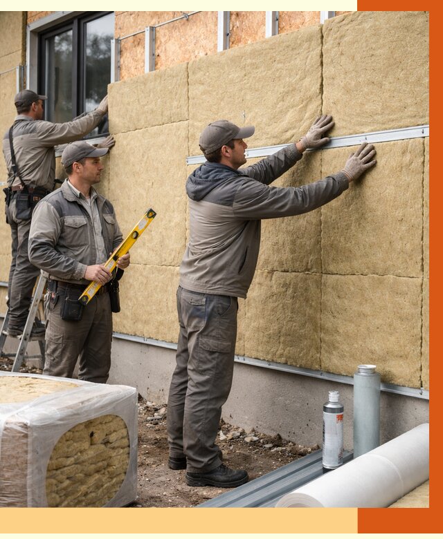 Утепление дома из SIP панелей в Воскресенске от 6410 руб./м² под ключ | ТепломастерВск