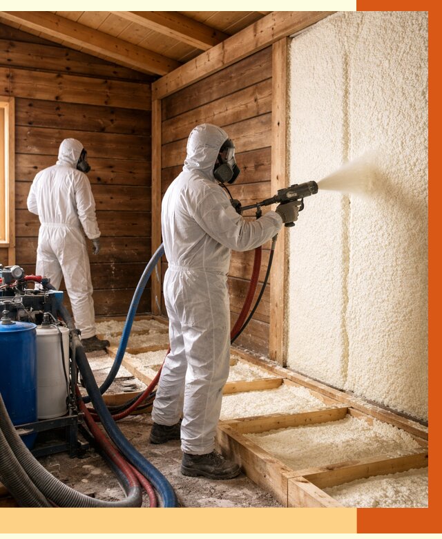 Утепление бани ппу в Воскресенске под ключ от 4342 руб./м2 | ТепломастерВск - напыление и монтаж ппу