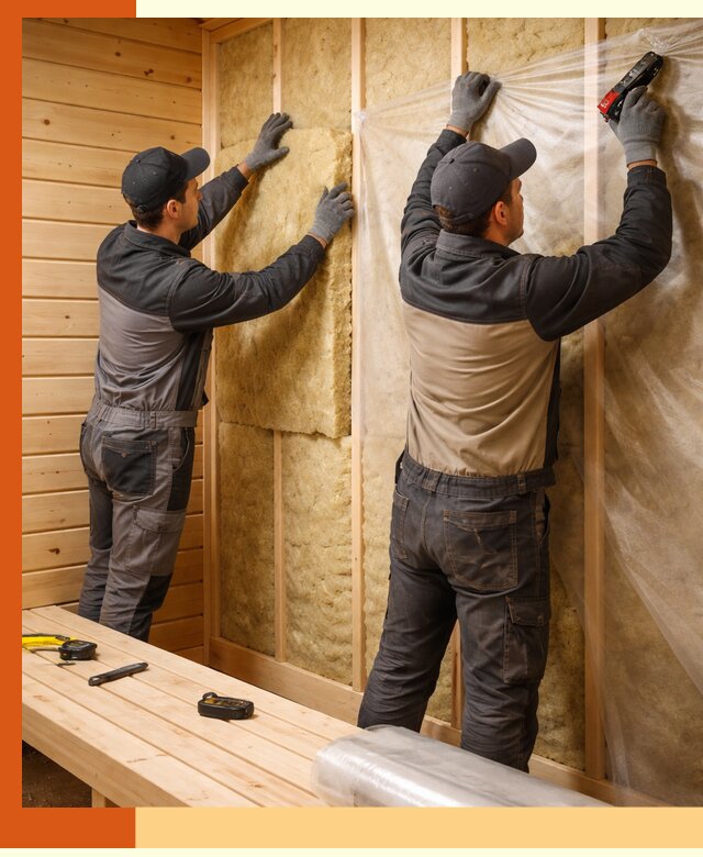 Профессиональное утепление сауны в Воскресенске с гарантиями качества