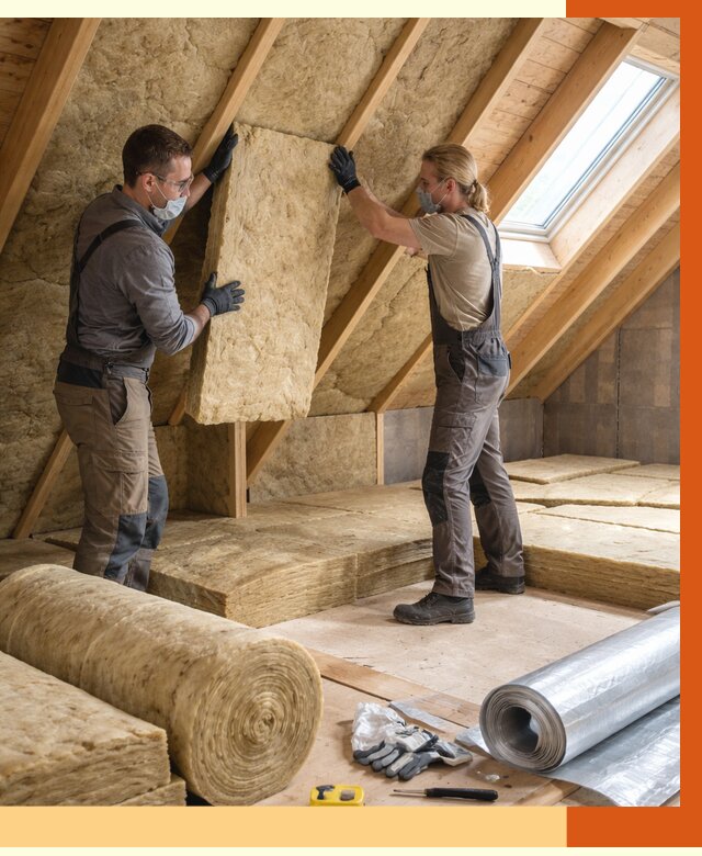 Утепление мансарды минватой в Воскресенске от 4342 руб./м2 — монтаж и пароизоляция | ТепломастерВск