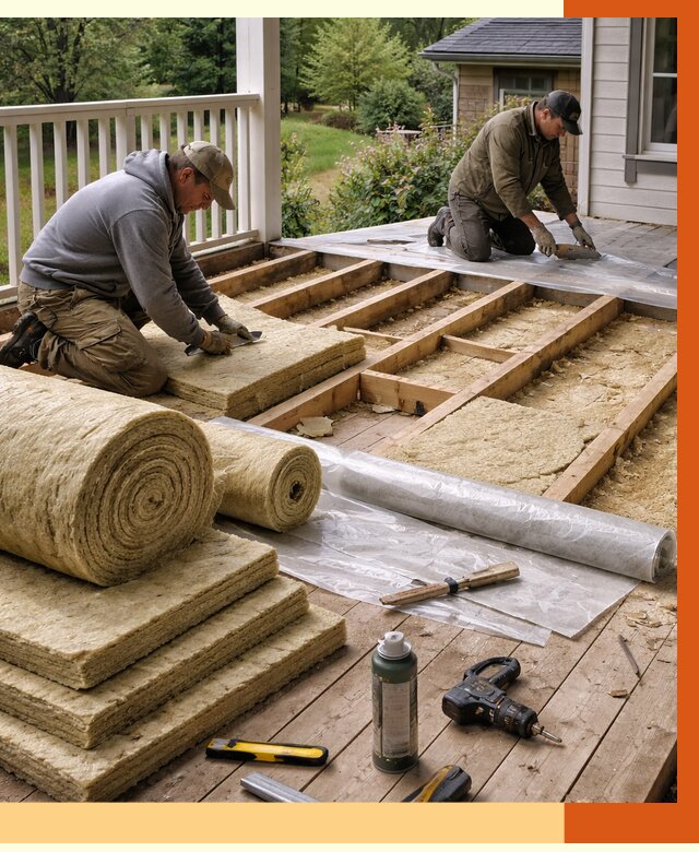 Утепление террасы в Воскресенске от 4342 руб./м2 — утеплить террасу под ключ | ТепломастерВск