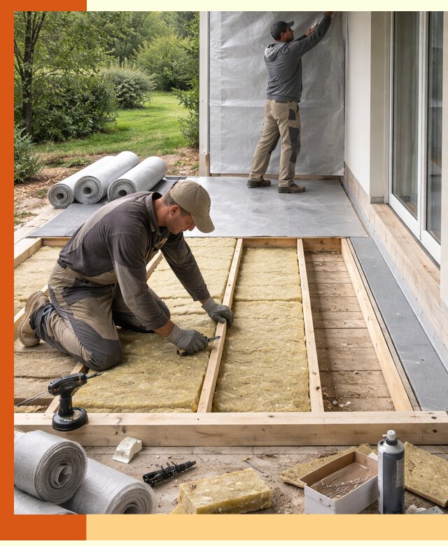 Утепление террасы в Воскресенске — тепло и защита круглогодично