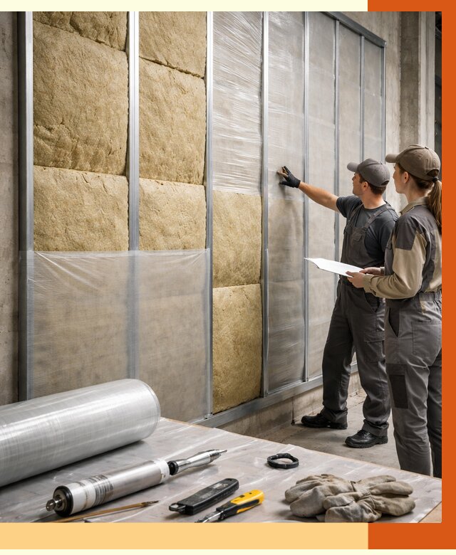 Утепление склада химсырья в Воскресенске от 4652 руб. под ключ | ТепломастерВск