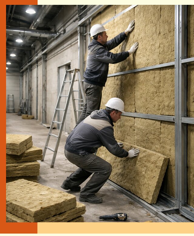 Утепление цеха под ключ в Воскресенске с гарантией качества