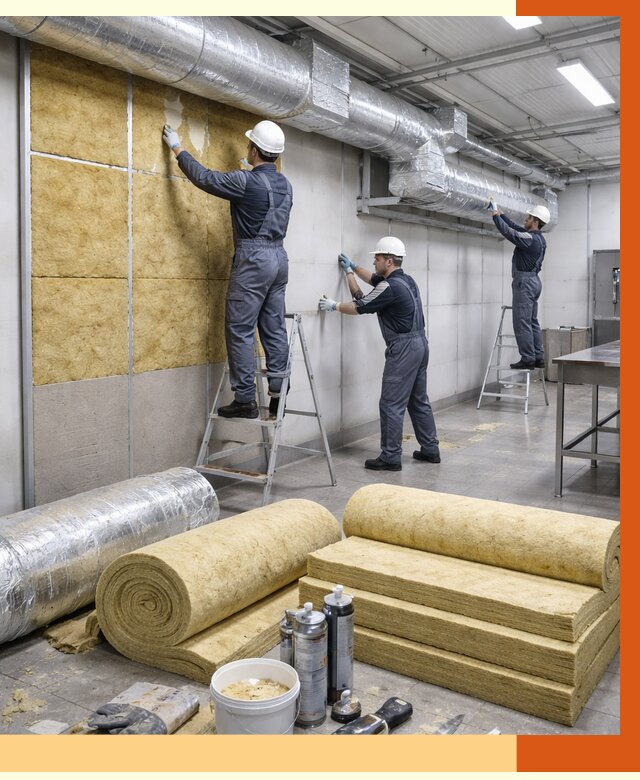 Утепление пищевого цеха в Воскресенске от 12923 руб./м² — комплексно под ключ | ТепломастерВск