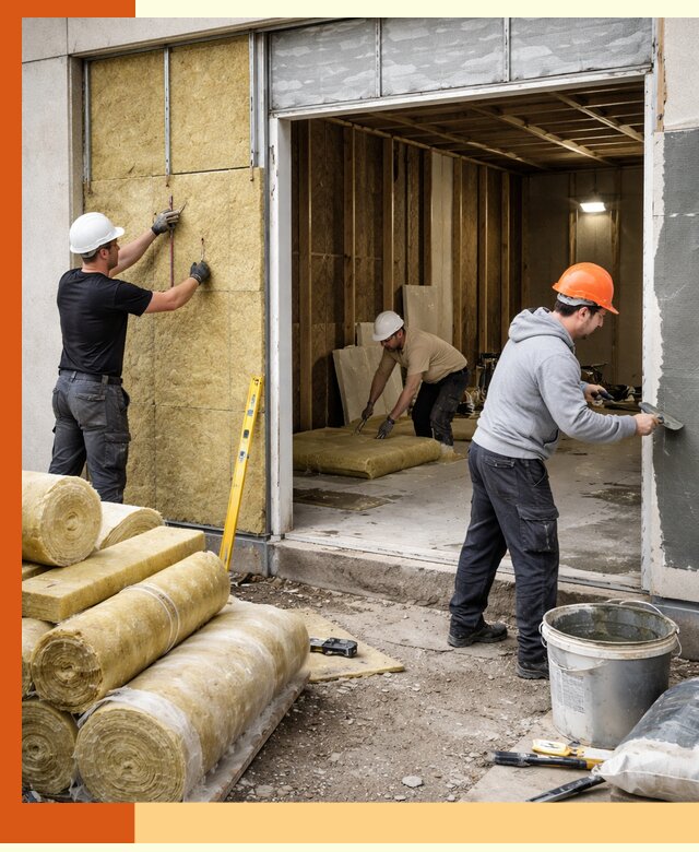 Утепление торгового павильона в Воскресенске — качественно и энергоэффективно