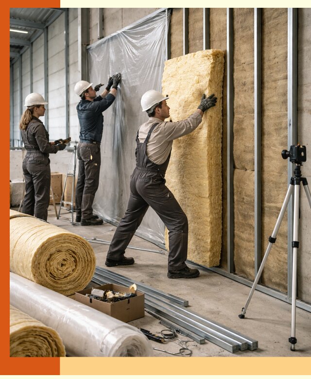 Утепление складского терминала в Воскресенске профессионально и надёжно