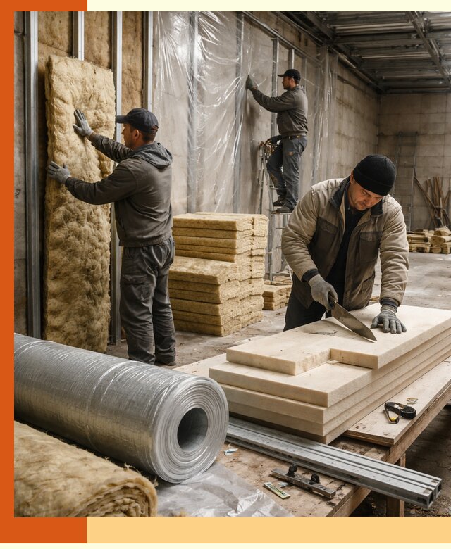 Утепление торгового склада в Воскресенске с энергоэффективными решениями