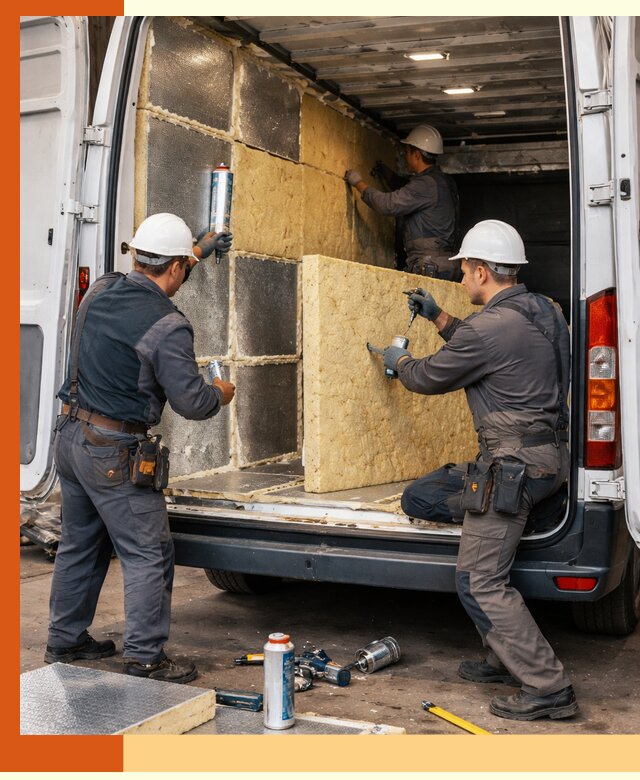 Утепление фургона-рефрижератора в Воскресенске для сохранения температуры