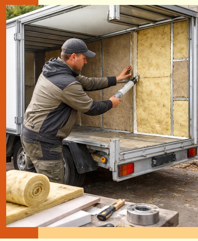 Профессиональное утепление прицепа в Воскресенске для любых условий