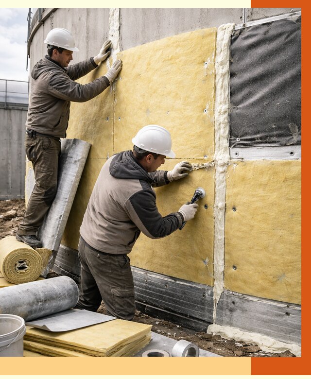 Утепление резервуара в Воскресенске от 28430 руб/м2 — монтаж ППУ и комплекс под ключ | ТепломастерВск