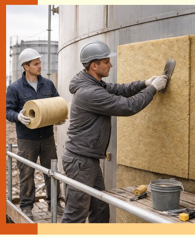 Профессиональное утепление резервуара и теплоизоляция в Воскресенске