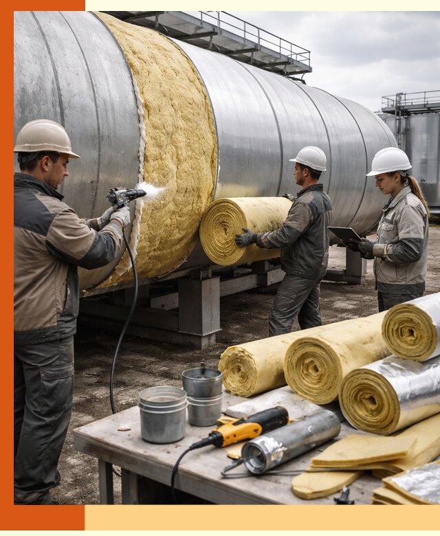 Утепление цистерны в Воскресенске — утеплители и монтаж под ключ