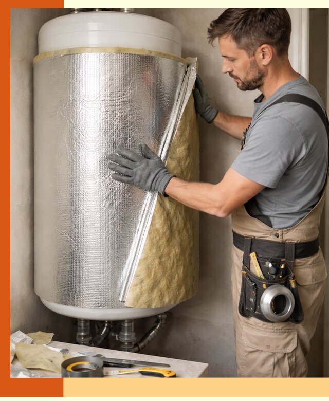 Утепление бойлера в Воскресенске для снижения теплопотерь и экономии энергии