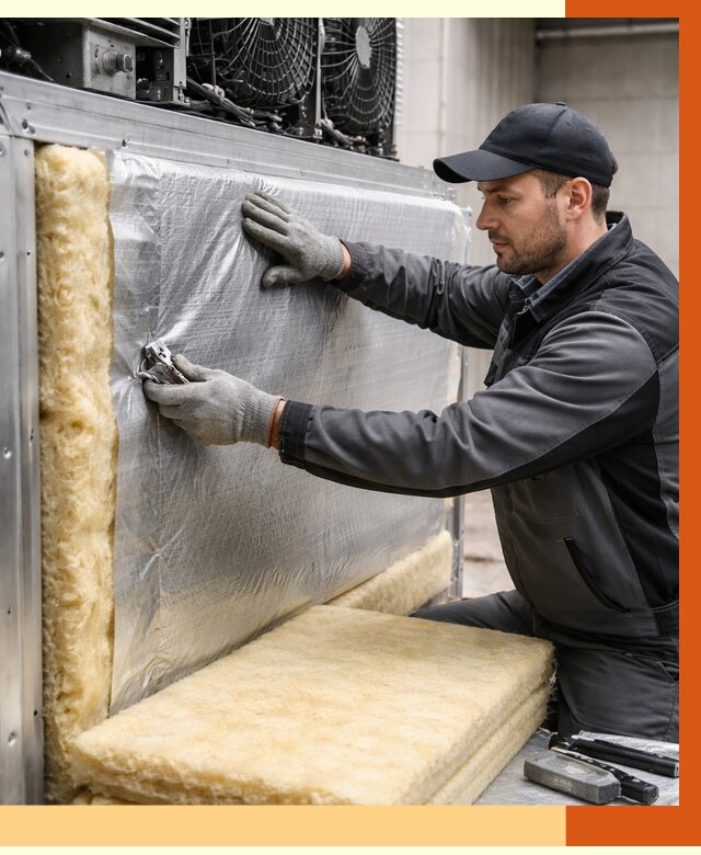 Утепление холодильного агрегата в Воскресенске от 8787 руб. под ключ | ТепломастерВск