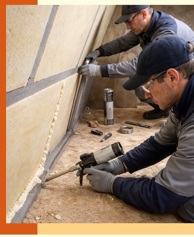 Герметизация стыков ППУ в Воскресенске — надежное уплотнение швов