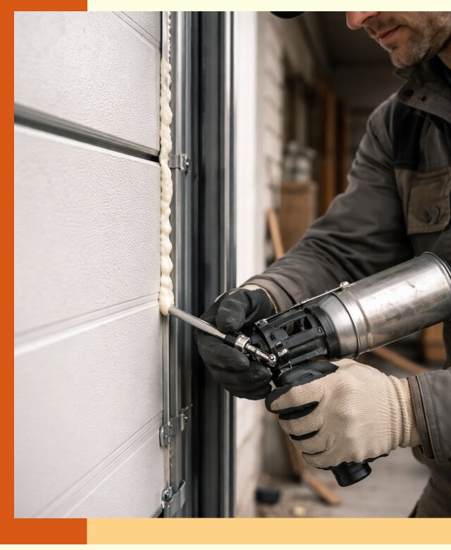 Заполнение пустот ворот в Воскресенске профессионально и герметично