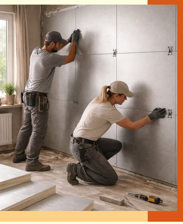 Утепление PIR панелями в Воскресенске от 4342 руб. под ключ | ТепломастерВск