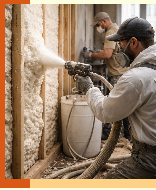 Утепление пеноизолом жилых и коммерческих объектов в Воскресенске