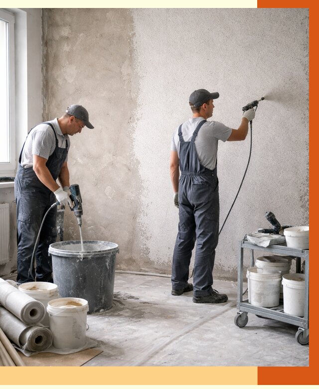 Утепление стен жидкой теплоизоляцией в Воскресенске от 4342 руб/м² | ТепломастерВск