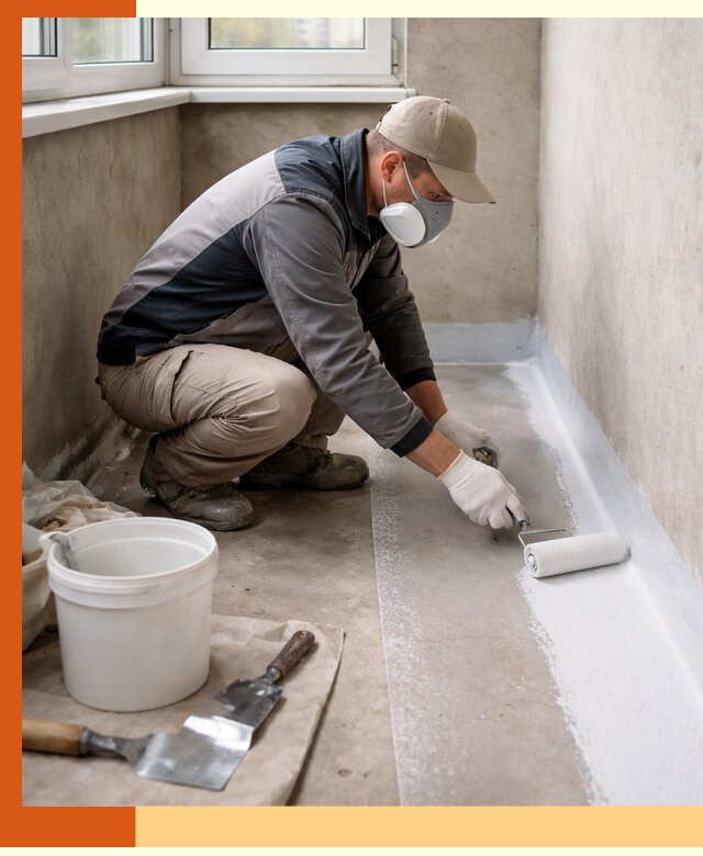 Утепление балкона жидкой теплоизоляцией в Воскресенске