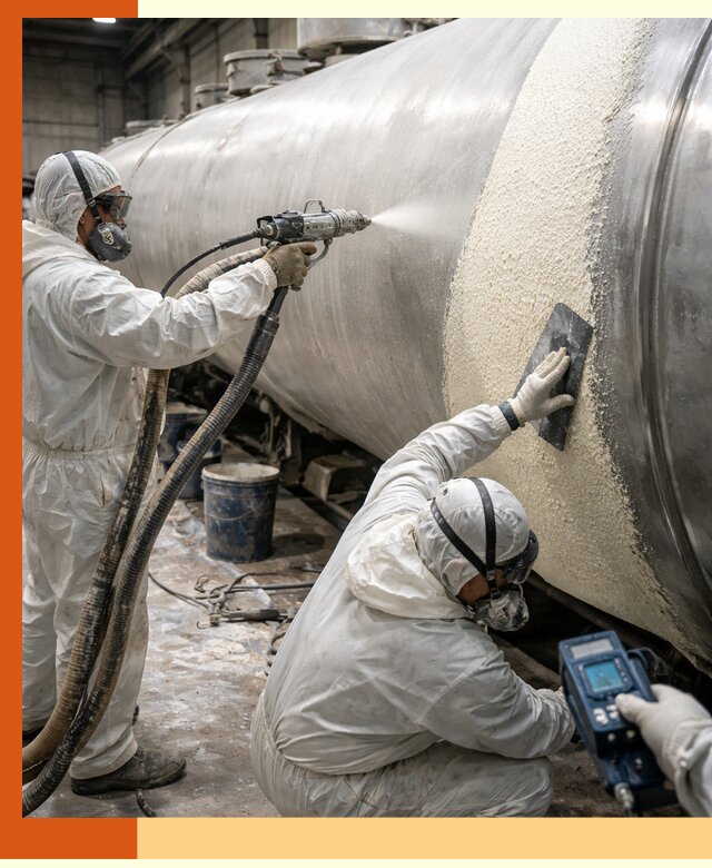 Утепление автоцистерн жидкой теплоизоляцией в Воскресенске