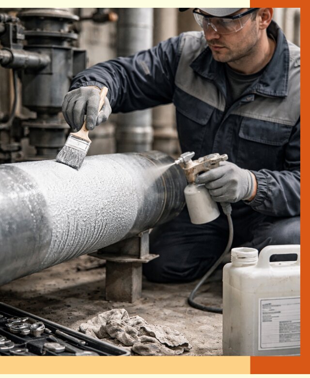 Утепление оборудования жидкой теплоизоляцией в Воскресенске от 4652 руб. | ТепломастерВск