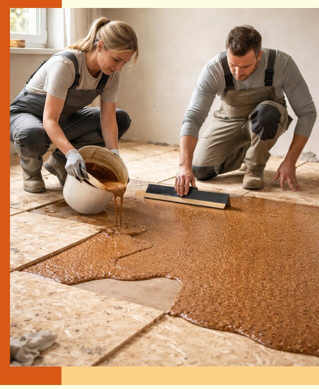 Утепление пола жидкой пробкой в Воскресенске для квартир и домов