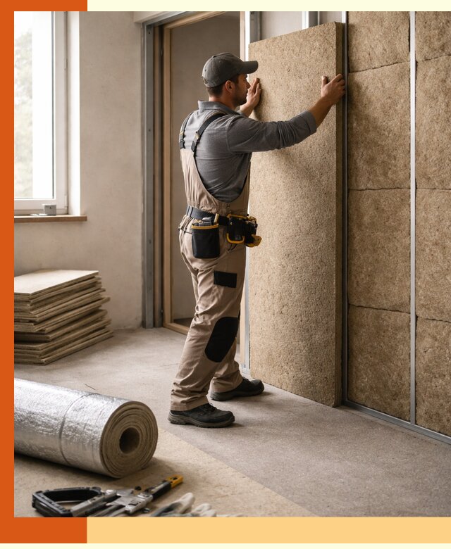 Шумоизоляция дома в Воскресенске — комплексная защита от шума