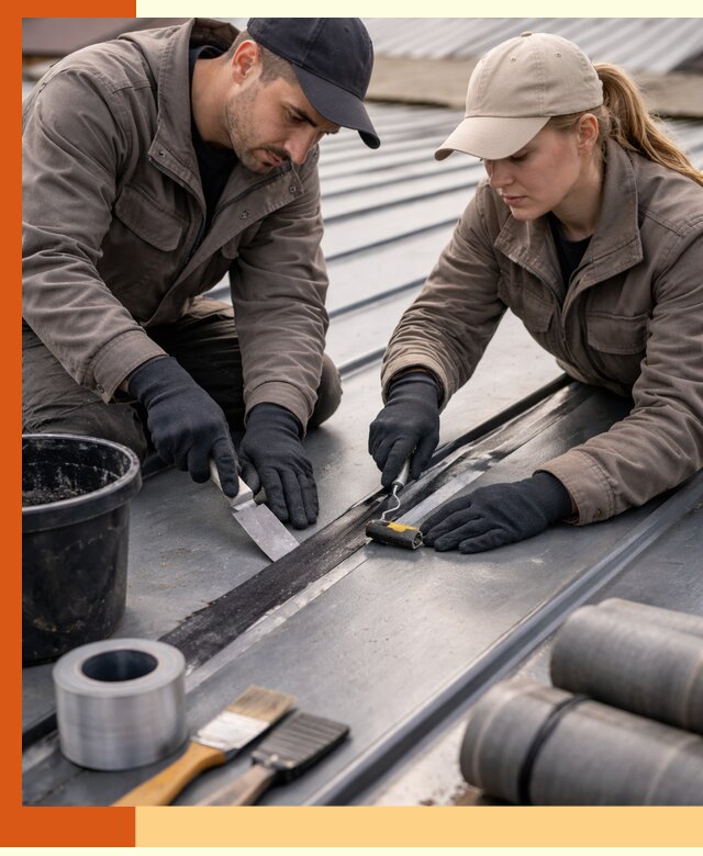 Гидроизоляция фальцевой кровли в Воскресенске качественно и надежно