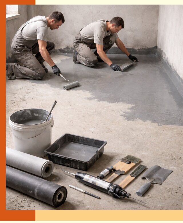 Гидроизоляция пола в Воскресенске — надежная защита от влаги и протечек