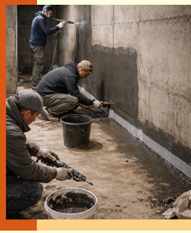 Гидроизоляция подвала в Воскресенске — комплексная защита от влаги