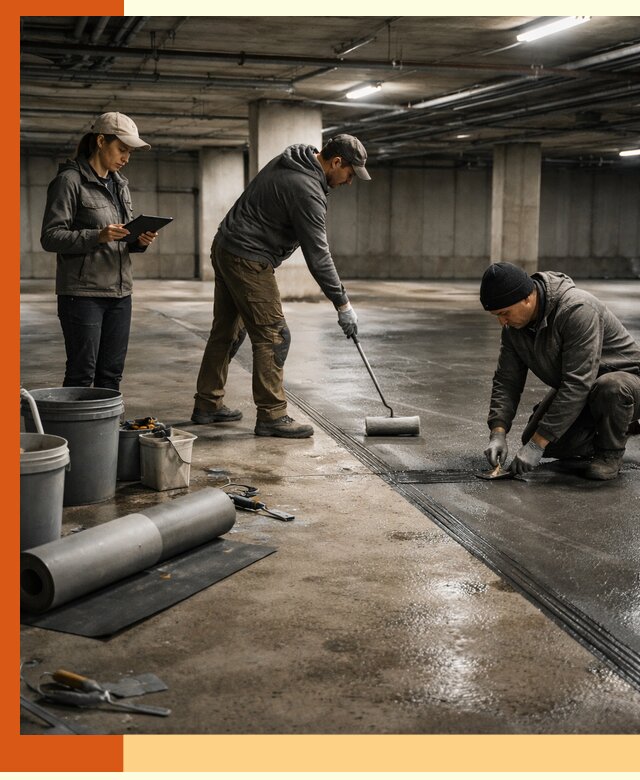 Гидроизоляция паркинга в Воскресенске: качественная защита зданий