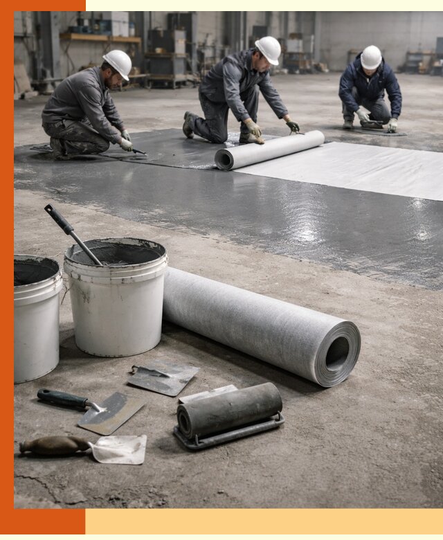 Гидроизоляция промышленного пола в Воскресенске — защита и долговечность