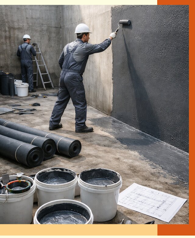 Гидроизоляция резервуара в Воскресенске от 124056 руб. под ключ | ТепломастерВск