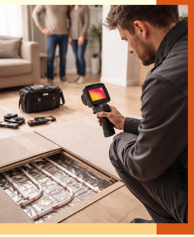 Тепловизионное обследование теплого пола в Воскресенске от 4652 руб. — ТепломастерВск