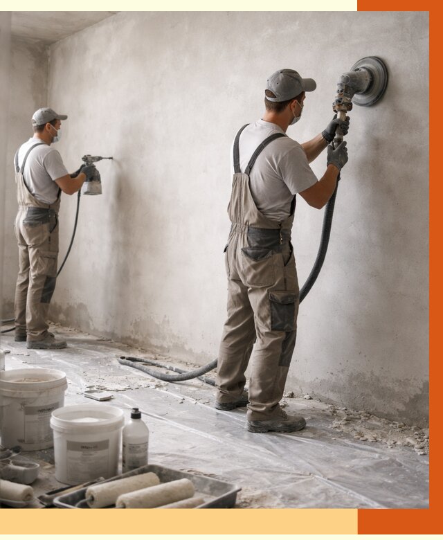 Подготовка поверхности под напыление в Воскресенске от 1241 руб. — ТепломастерВск