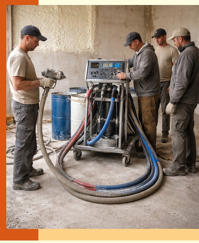 Аренда установки для напыления ППУ в Воскресенске на выгодных условиях